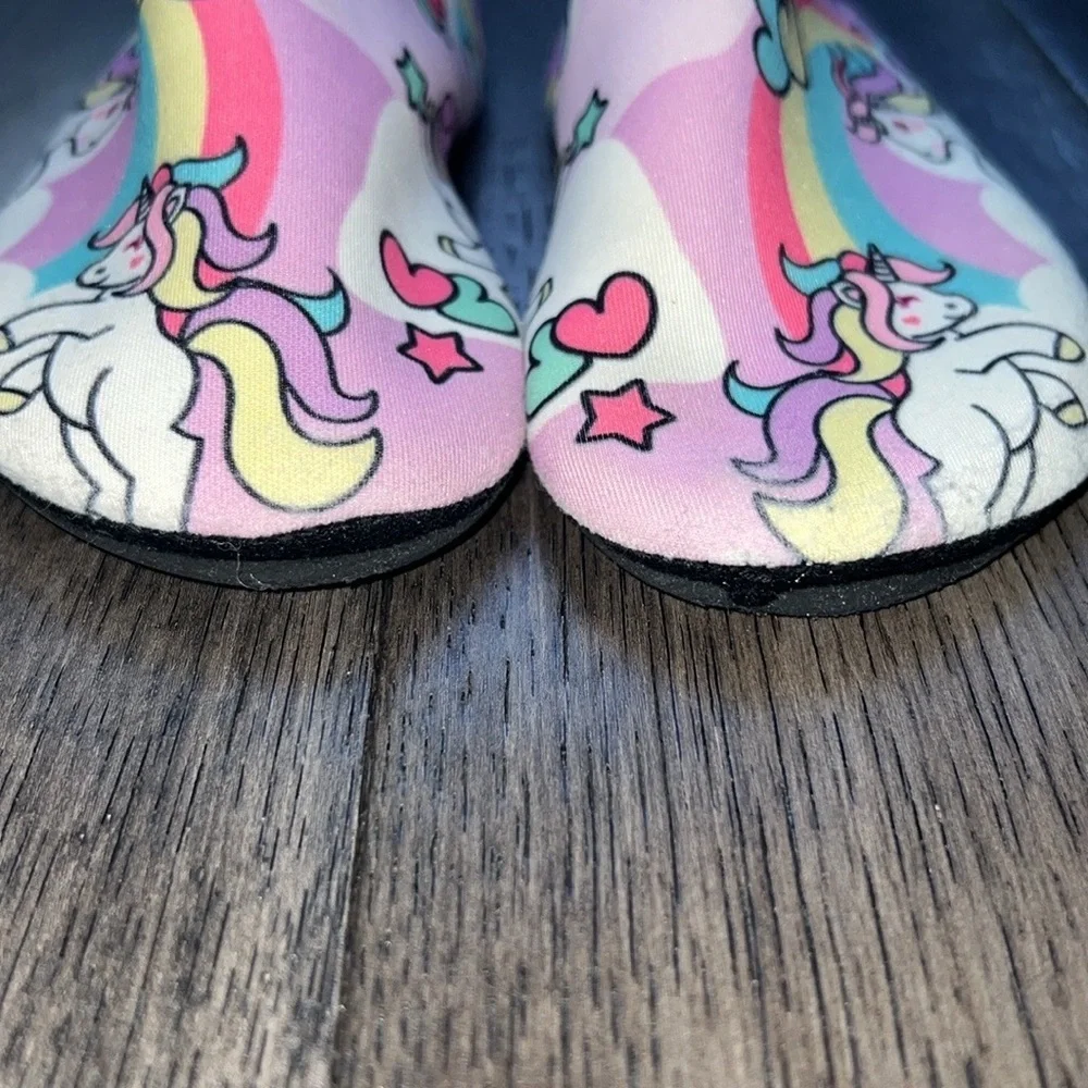 Unicorn girls swim water shoes
